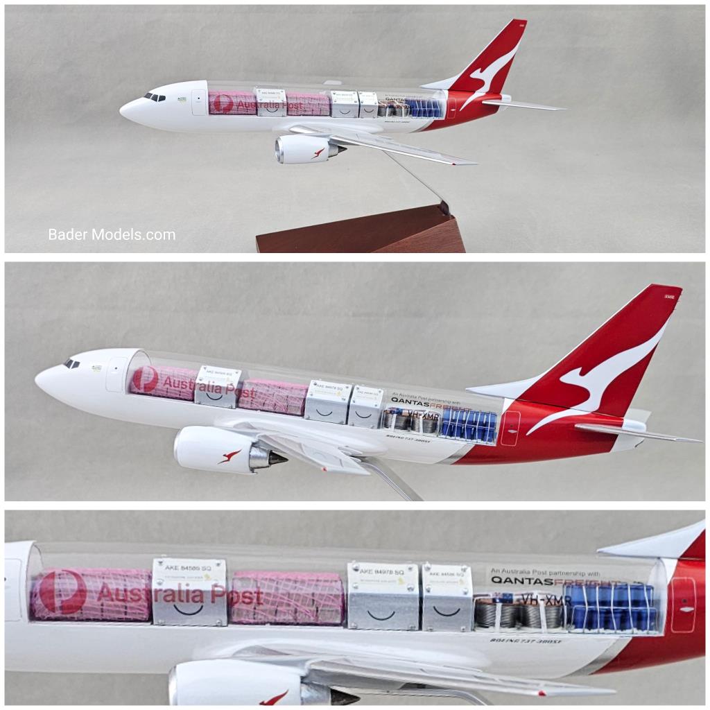 Australia Post - B737-300F - (1:72) - 180° Clear Top